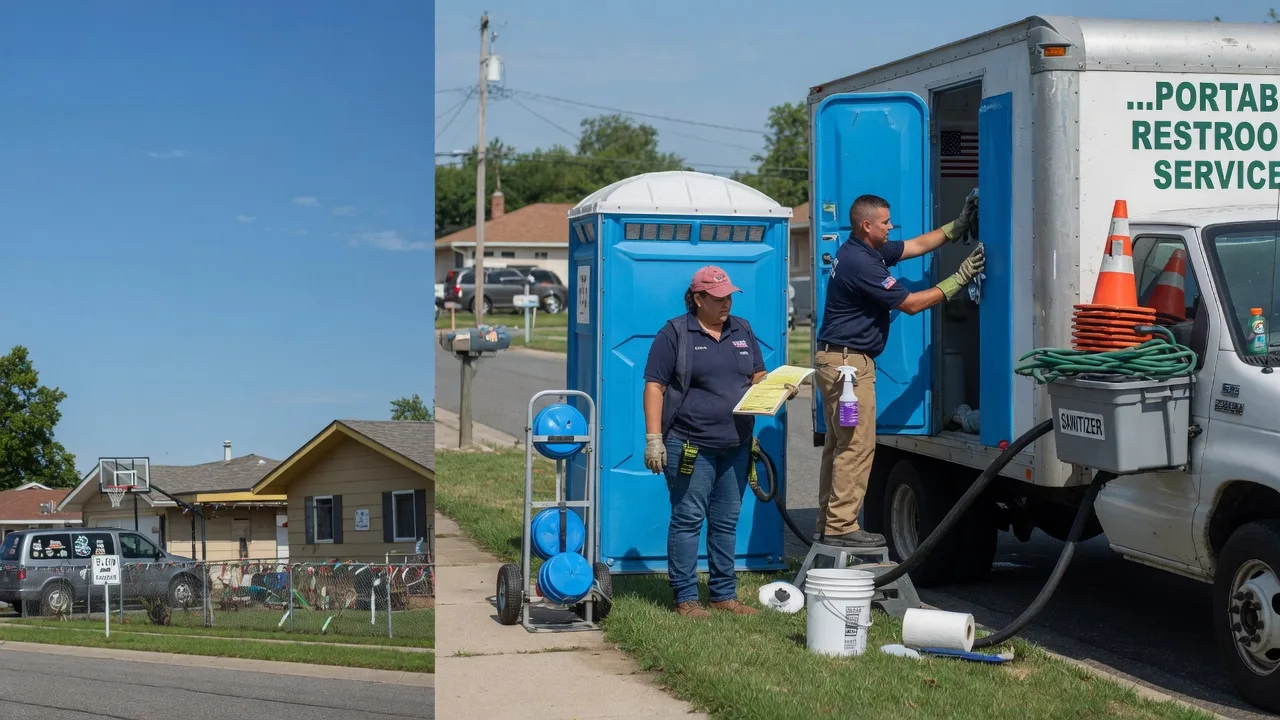 Portable Toilet Rental in Manteno, IL near me